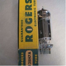 Rogers 12BH7A Vacuum Tube Dual Triode NOS