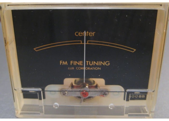 Luxman 1500 FM Tuning Meter    