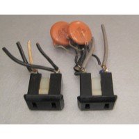 Luxman R-1120 Receiver AC Outlet Jack Pair    