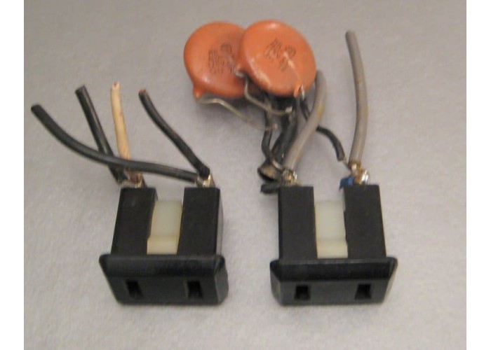 Luxman R-1120 Receiver AC Outlet Jack Pair    