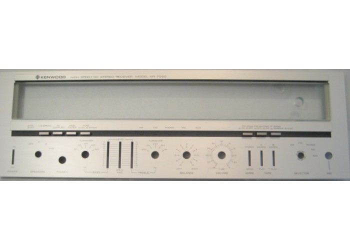 Kenwood KR-7050 Faceplate Panel Part # A20-1424-03             