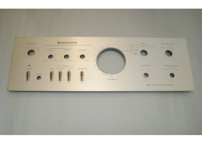 Kenwood Amplifier KA-7100 Faceplate       