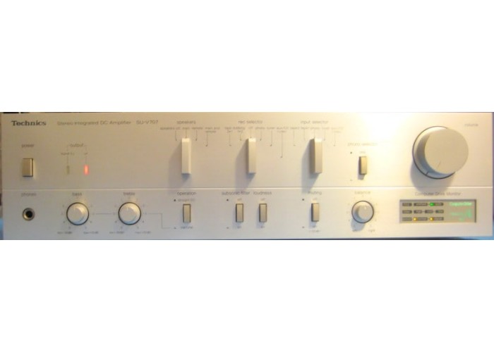 Technics SU-V707 Stereo Integrated DC Amplifier        