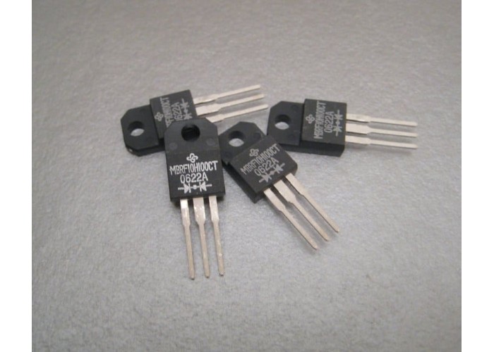 MBRF10H100CT 10A 100V Schottky Rectifier Quad Set     