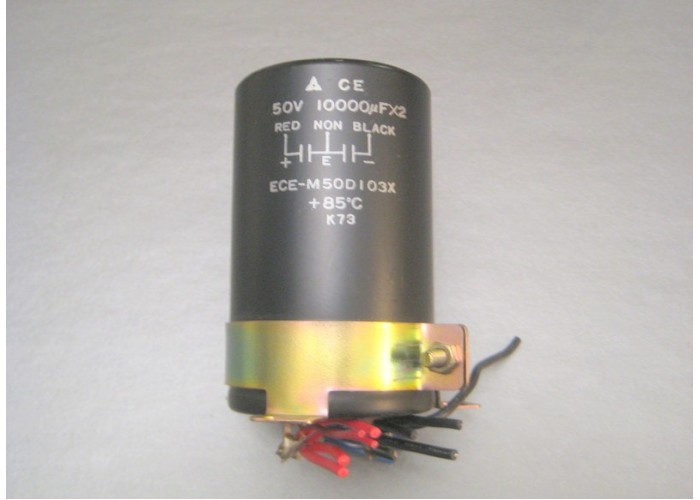 Power Supply Capacitor Dual 10000UF 50V 