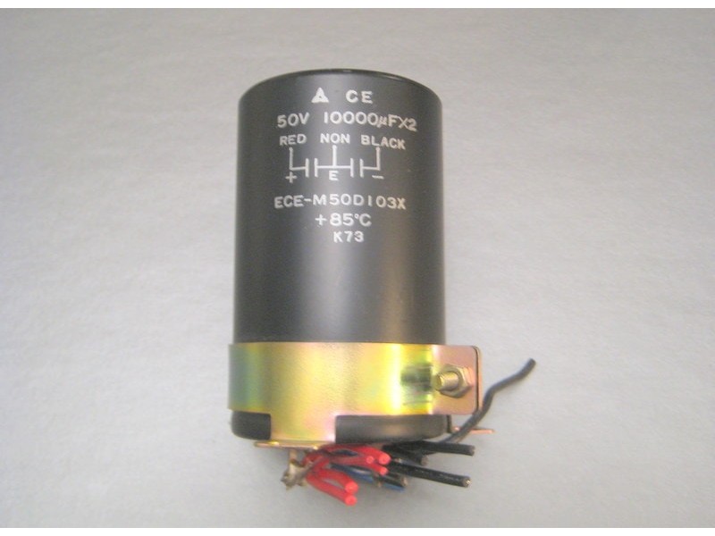 Power Supply Capacitor Dual 10000UF 50V