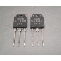 2SA1186 2SC2837 Sanken Power Transistor Pair            