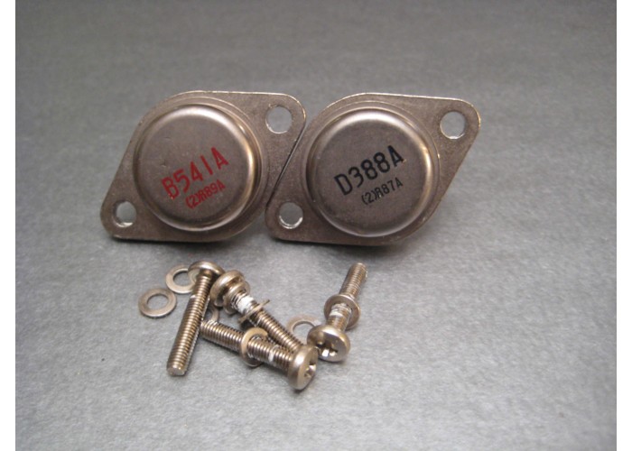 2SB541A 2SD388A TO-3 Power Transistor Pair         