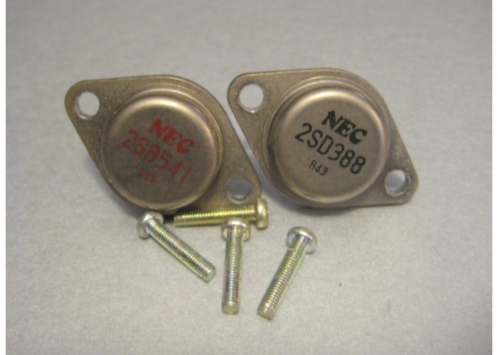 2SB541 2SD388  TO-3 Power Transistor NEC Brand                   