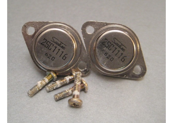 2SC1116 NPN Sanken Power Transistor Pair          