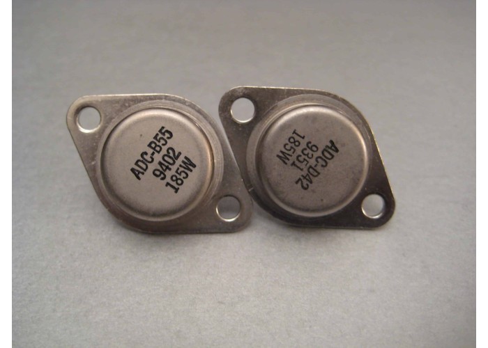 ADC-B55 ADC-D42 Power Transistor Pair      