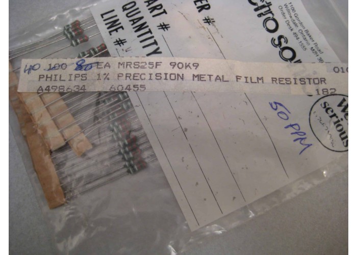 Philips Metal Film Resistor 90K9 Ohm      