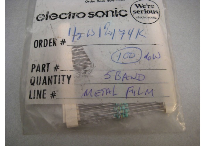 Philips Metal Film Resistor 174K Ohm      