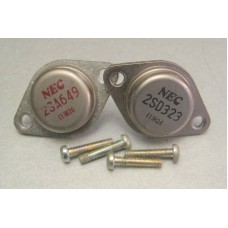 NEC 2SA649 2SD323 Power Transistor Pair                   