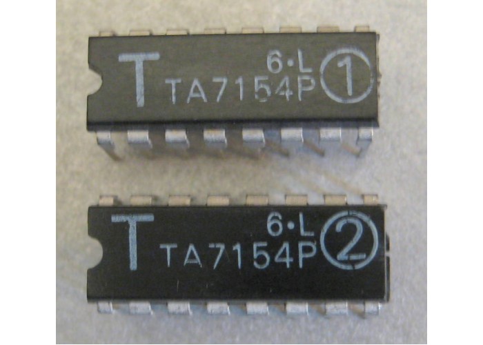 Toshiba TA7154 Stereo Decoder IC Pair