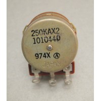 Alps Volume Control Potentiometer 250KAX2 Part # 1010440        