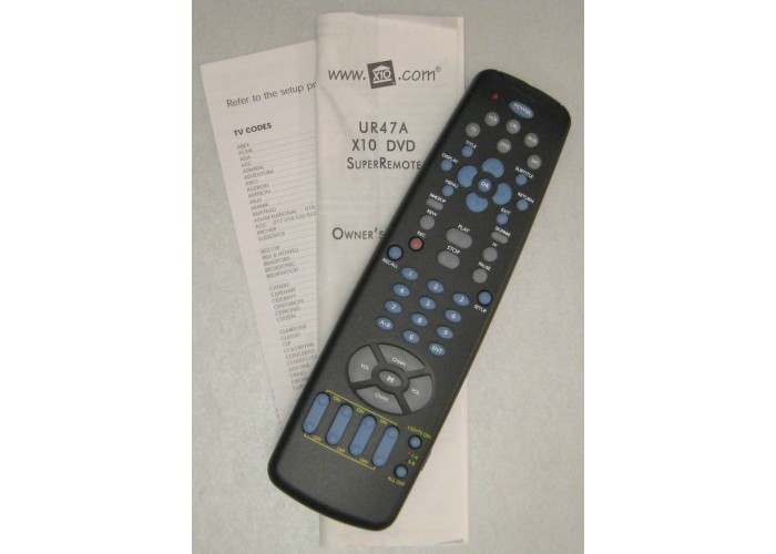 X-10 UR47A Super Remote Control 