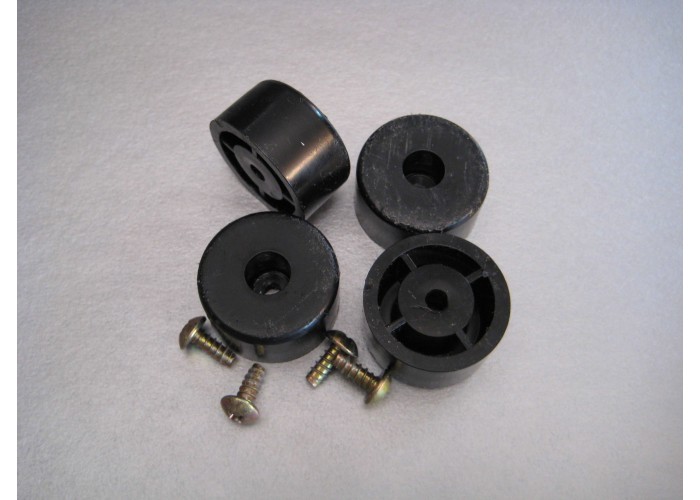 Kenwood KR-5600 Receiver Quad Legs With Screws      