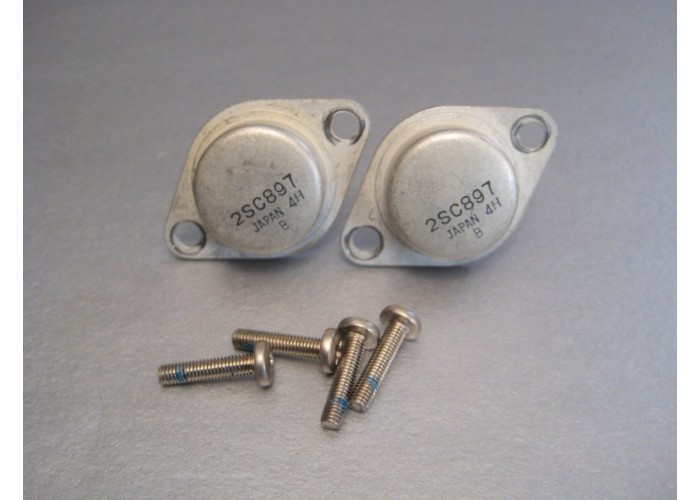 2SC897 NPN Power Transistor Pair From Marantz 4270 Quad Receiver   