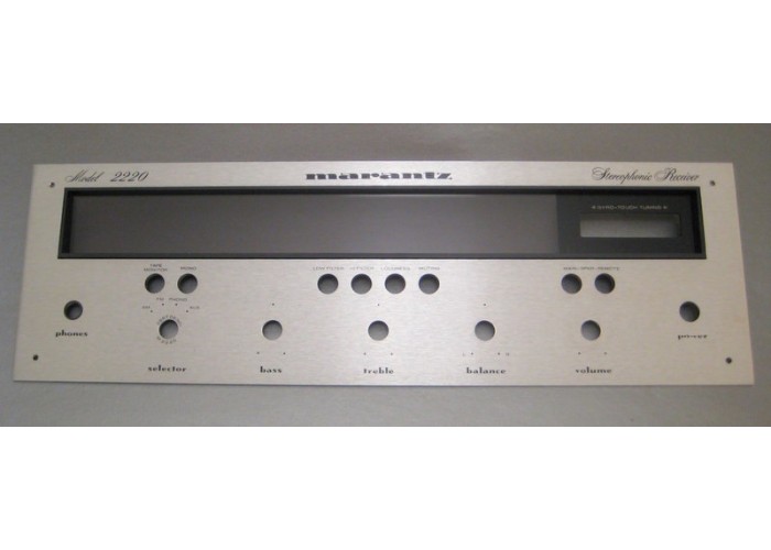 Marantz 2220 Faceplate Part # 282105302 