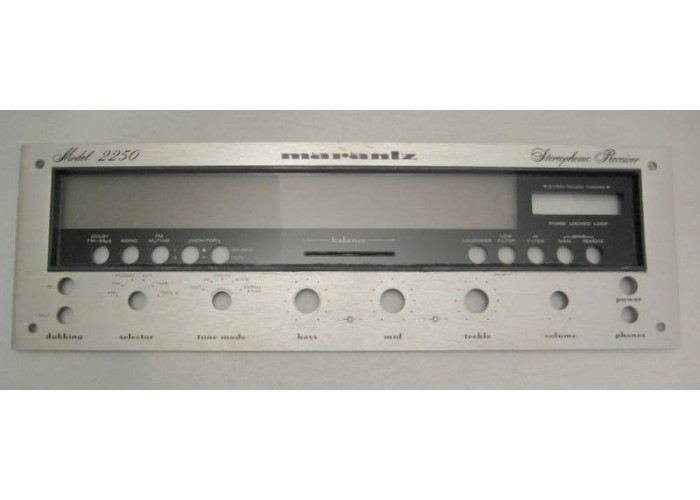 Marantz 2250 Faceplate Part # 292805301     