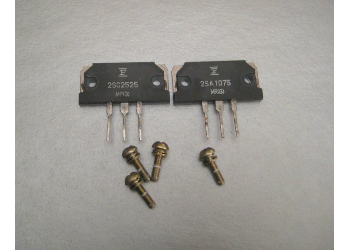 2SA1075 2SC2525 FUJITSU Power Transistor Pair         