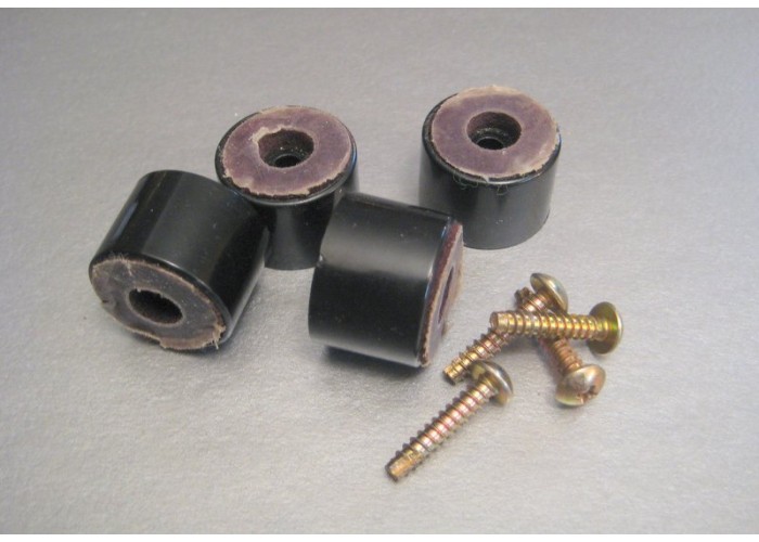 Pioneer SX-737 Receiver Foot Assembly Part # AEC-061-A     