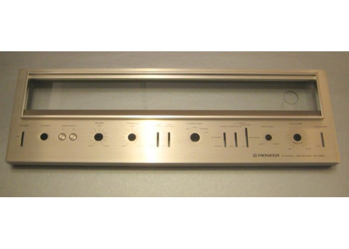 Pioneer SX-880 Receiver Front Panel Faceplate Part # ANB-611       