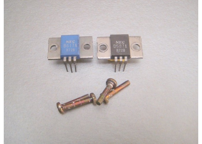 2SB617A 2SD587A Complementary Pair Transistors                 