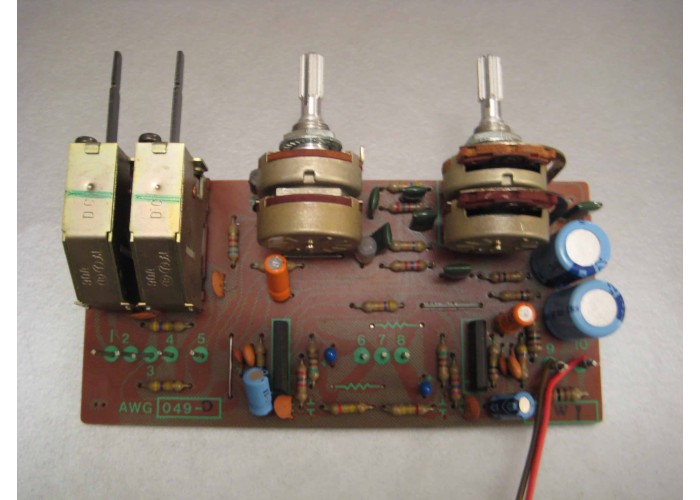 Pioneer SX-650 Receiver Tone Control Assembly Part # AWG-049     
