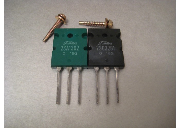 2SA1302 2SC3281 Toshiba Power Transistor Pair            