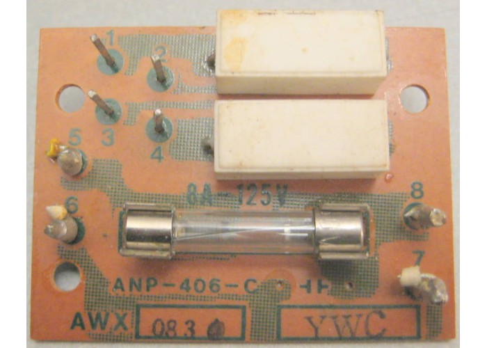 Pioneer SA-9900 Fuse Board Part # AWX-083              