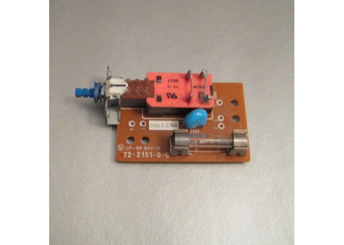 NAD 7155 Receiver Power Switch PCB Part # 72-2151-0-0   
