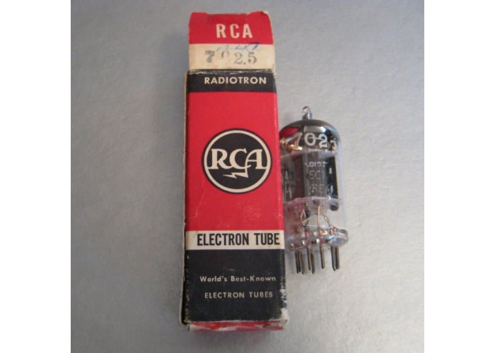 RCA 7025 Vacuum Tube Low Noise Low Hum Holland Manufacture  