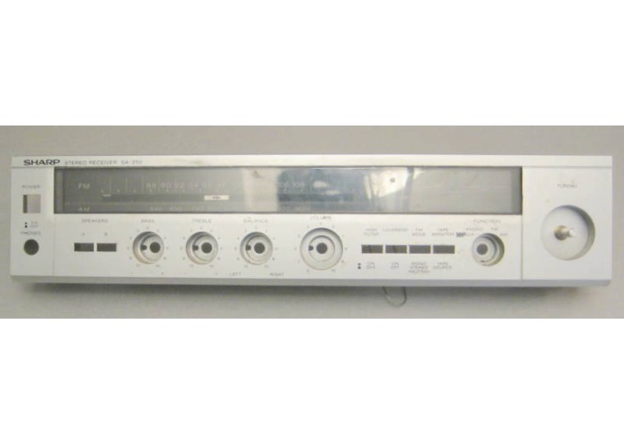 Sharp SA-250C Front Panel Part # 93EPANEL-6167   