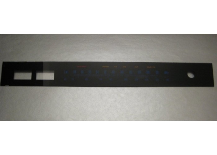 Sansui 8080 9090 AM FM Dial Scale Glass Part # 5407930  