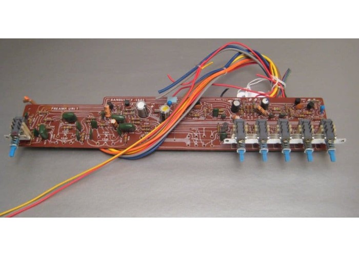 Sansui 661 Preamplifier Circuit Board Part # F-1501     
