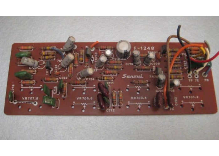 Sansui 350A Receiver Tone Board Part # F-1248           