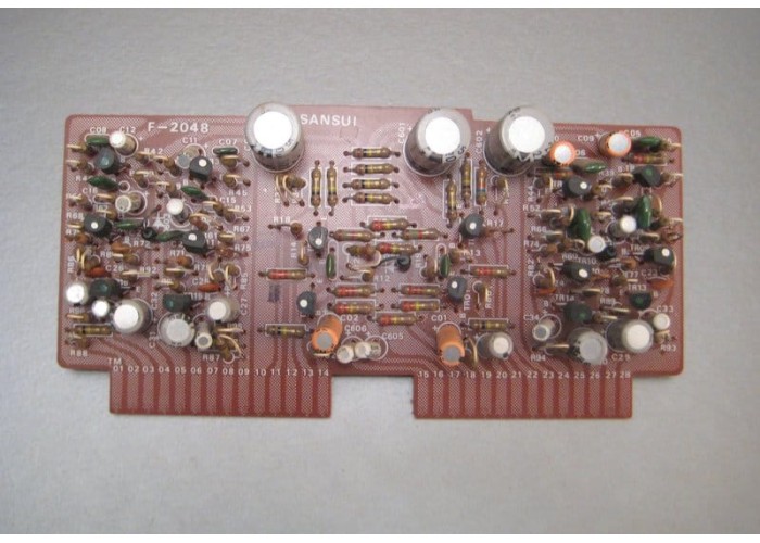 Sansui QRX-3500 QS Synthesizer Decoder Board Part # F-2048    