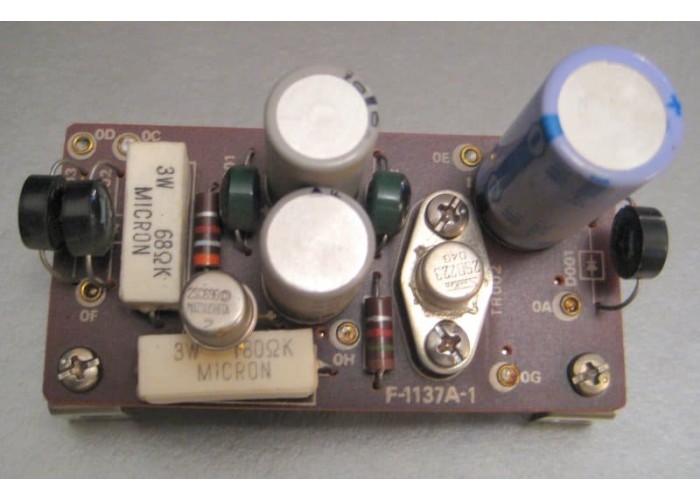 Sansui 5000A Receiver Ripple Filter PCB Part # F-1137A-1   