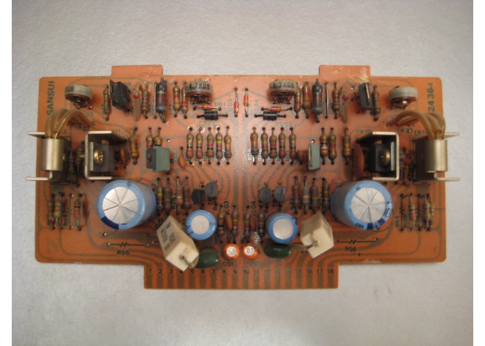 Sansui 8080 Receiver Driver Circuit Board Part No. F-2436-1  