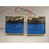 Sansui 8080 Signal & Tune Meter Pair Part # 4300740 Part # 4300750  