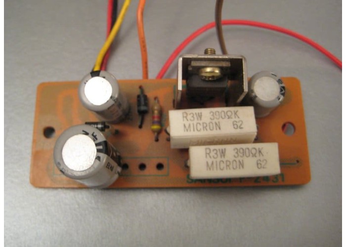 Sansui 8080 9090 Power Supply Circuit Board F-2431 Part # 7501301  