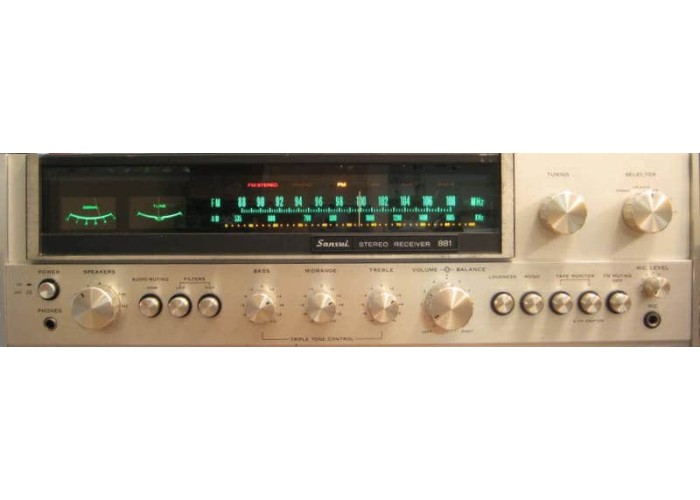 Sansui 881 Receiver          
