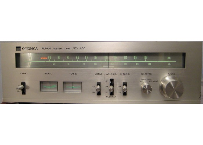 Sharp Optonica FM AM Stereo Tuner Model ST-1400C  