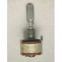 Toshiba SA-750 Receiver Bass Control Pot Part # 22651431       