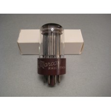 Marconi 5692 6SN7 Brown Base Vacuum Tube   