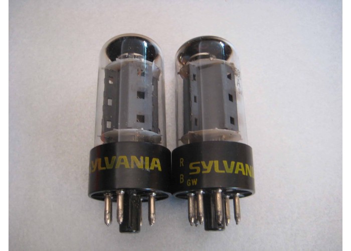 7591A Sylvania Vacuum Tube Pair   