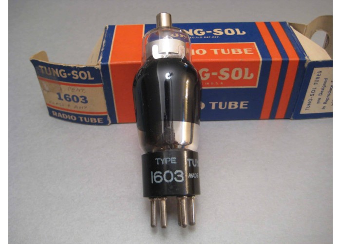 TUNG-SOL Type 1603 NOS Vacuum Tube   