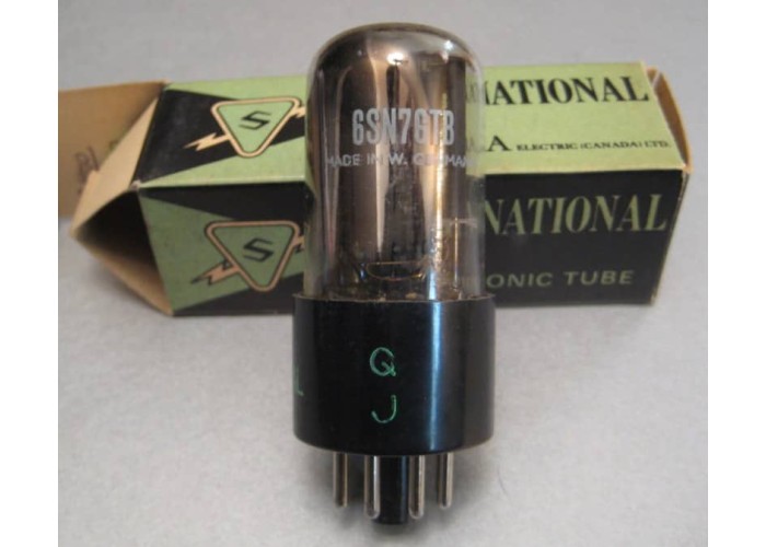 Sylvania 6SN7GTB Vacuum Tube   